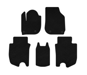 Килимки текстильні Classic (HB, Гібрид, Чорний) для Honda FIT/Jazz 2014- рр