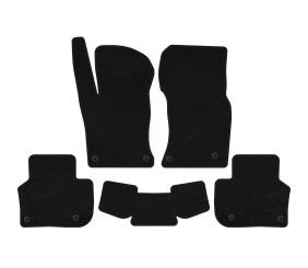 Килимки текстильні Classic (чорні) для Jaguar XF 2016- рр