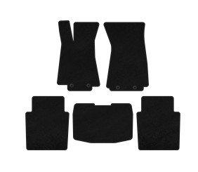 Килимки текстильні Classic (SD, Чорний) для Jaguar XJ 2003-2009 рр