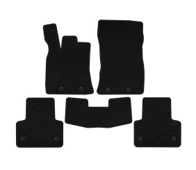 Килимки текстильні Classic (Short, чорні) для Jaguar XJ 2010- рр