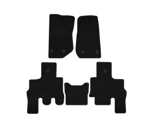 Килимки текстильні Classic (чорні) для Jeep Wrangler 2007-2017 рр