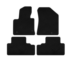 Килимки текстильні Classic (чорні) для Kia Carens 2012- рр