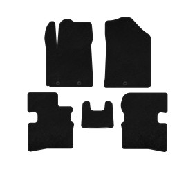 Килимки текстильні Classic (2009-2011, HB, Чорний) для Kia Picanto рр