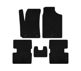 Килимки текстильні Classic (HB, Чорний) для Kia Picanto 2016- рр