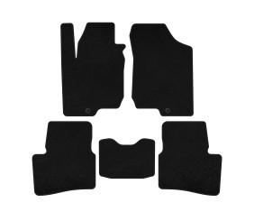 Килимки текстильні Classic (HB, 3-х дверний, Чорний) для Kia Ceed 2007-2012 рр