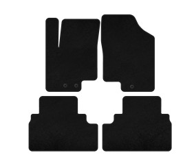 Килимки текстильні Classic (чорні) для Kia Venga 2010-2019 рр