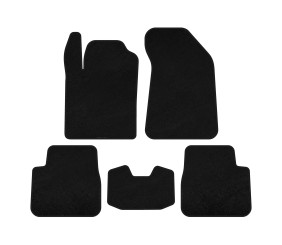 Килимки текстильні Classic (чорні) для Lancia Delta 2008-2014 рр