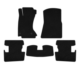 Килимки текстильні Classic (2008-2013, Чорний) для Lexus IS рр