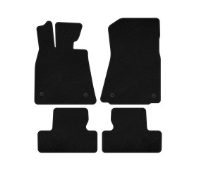 Килимки текстильні Classic (Купе, Чорний) для Lexus RC 200t 2014- рр
