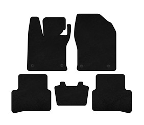 Килимки текстильні Classic (Гібрид, Чорний) для Lexus UX 2018- рр