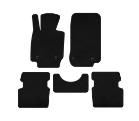 Килимки текстильні Classic (2015-2018, Повний привод, Чорний) для Mazda CX-3 2015- рр