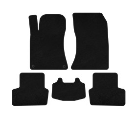 Килимки текстильні Classic (SD, Чорний) для Mercedes CLA C117 2013-2019 рр