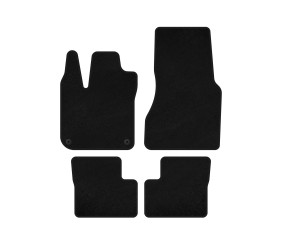 Килимки текстильні Classic (HB, 5-ти дверний, Чорний) для Smart 2014- рр
