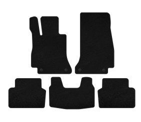 Килимки текстильні Classic (SD, Чорний) для Mercedes E-сlass W213 2016-2023 рр