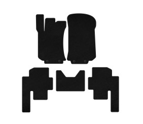 Килимки текстильні Classic (2 ряди, Чорний) для Mercedes R-class W251 2005-2017 рр