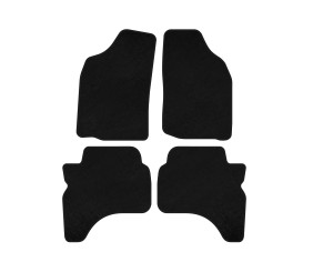 Килимки текстильні Classic (чорні) для Mitsubishi L200 1996-2006 рр