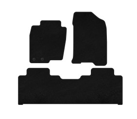 Килимки текстильні Classic (чорні) для Nissan Navara/NP300 2016- рр
