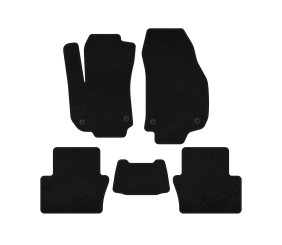 Килимки текстильні Classic (2 ряди, Чорний) для Opel Zafira B 2005-2011 рр
