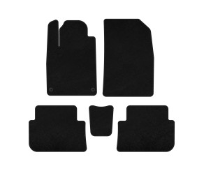 Килимки текстильні Classic (SD, Чорний) для Peugeot 407 2004-2011 рр