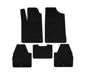 Килимки текстильні Classic (SD, Чорний) для Peugeot 607 1999-2010 рр
