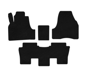 Килимки текстильні Classic (Чорний) для Peugeot 807 2002-2014 рр