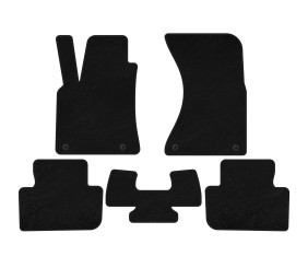 Килимки текстильні Classic (2014-2018, Чорний) для Porsche Macan рр