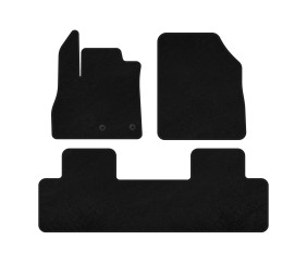 Килимки текстильні Classic (5-ти місний, Чорний) для Renault Scenic/Grand 2016-2025 рр