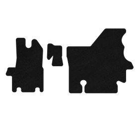 Килимки текстильні Classic (1998-2003, чорні) для Renault Master рр