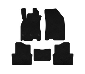 Килимки текстильні Classic (SD, Чорний) для Renault Megane III 2009-2016 рр