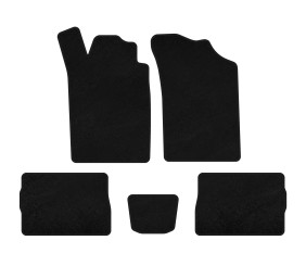 Килимки текстильні Classic (SD, Чорний) для Renault Symbol 1999-2008 рр