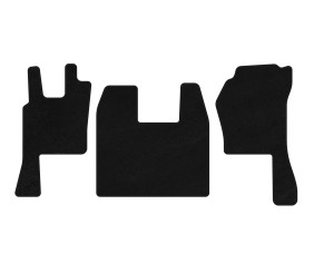 Килимки текстильні Classic (чорні) для Scania P серія 2004-2017 рр