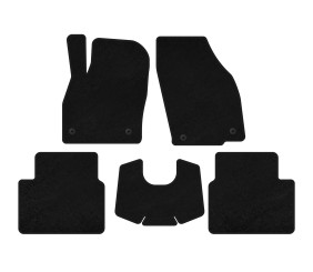 Килимки текстильні Classic (АКПП, Чорний) для Skoda Kamiq 2019- рр