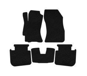 Килимки текстильні Classic (2009-2013, SD, Чорний) для Subaru Legacy рр