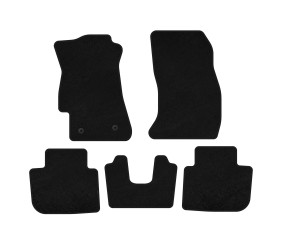 Килимки текстильні Classic (2011-2016, Чорний) для Subaru XV рр
