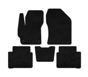 Килимки текстильні Classic (SD, Чорний) для Toyota Corolla 2019- рр