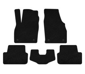 Килимки текстильні Classic (HB, Чорний) для Volkswagen Polo 2017- рр