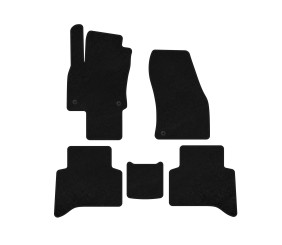 Килимки текстильні Classic (5-ти місний, Чорний) для Volkswagen Touran 2015- рр