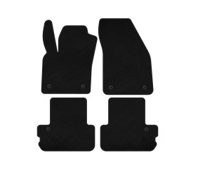 Килимки текстильні Classic (Кабріолет, Чорний) для Volvo C70 2006-2010 рр