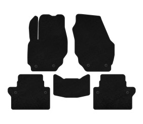Килимки текстильні Classic (чорні) для Volvo S80 2006-2016 рр