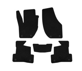 Килимки текстильні Classic (2012-2016, HB, Чорний) для Volvo V40 2012- рр