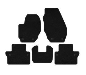 Килимки текстильні Classic (чорні) для Volvo V70 2007-2013 рр