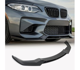 Накладка на передній бампер Lip V3 (для F87 M2, Карбон) для BMW 2 серія F22/F23 2014-2021 рр