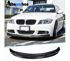 Накладка на передній бампер Lip (для E90 M-Sport 2008-2011, Карбон) для BMW 3 серія E90/E91 рр