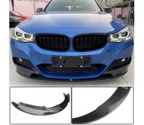 Накладка на передній бампер Lip MP-Style (для M-Sport, Карбон) для BMW 3 серія F34 2013-2020 рр