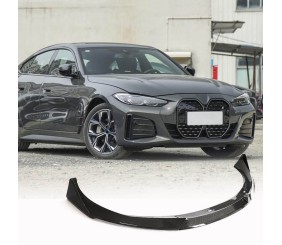 Накладка на передній бампер Lip V1 (для G26 M-Sport, Карбон) для BMW 4 серія G22/23/26 2020- рр