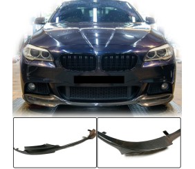 Накладка на передній бампер Lip V1 (для F10 M-Sport, Карбон) для BMW 5 серія F10/F11 2010-2016 рр