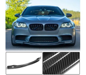 Накладка на передній бампер Lip V4 (для F10 M5, Карбон) для BMW 5 серія F10/F11 2010-2016 рр