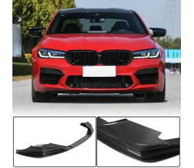 Накладка на передній бампер Lip V2 (для M5 F90 2020-2024, Карбон) для BMW 5 серія G30/G31 рр