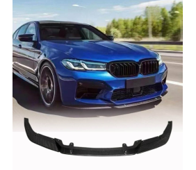 Накладка на передній бампер Lip V4 (для M5 F90 2020-2024, Карбон) для BMW 5 серія G30/G31 рр