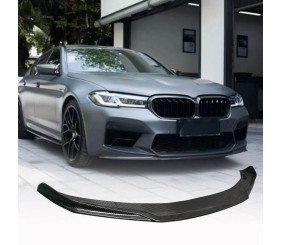 Накладка на передній бампер Lip V5 (для M5 F90 2020-2024, Карбон) для BMW 5 серія G30/G31 рр
